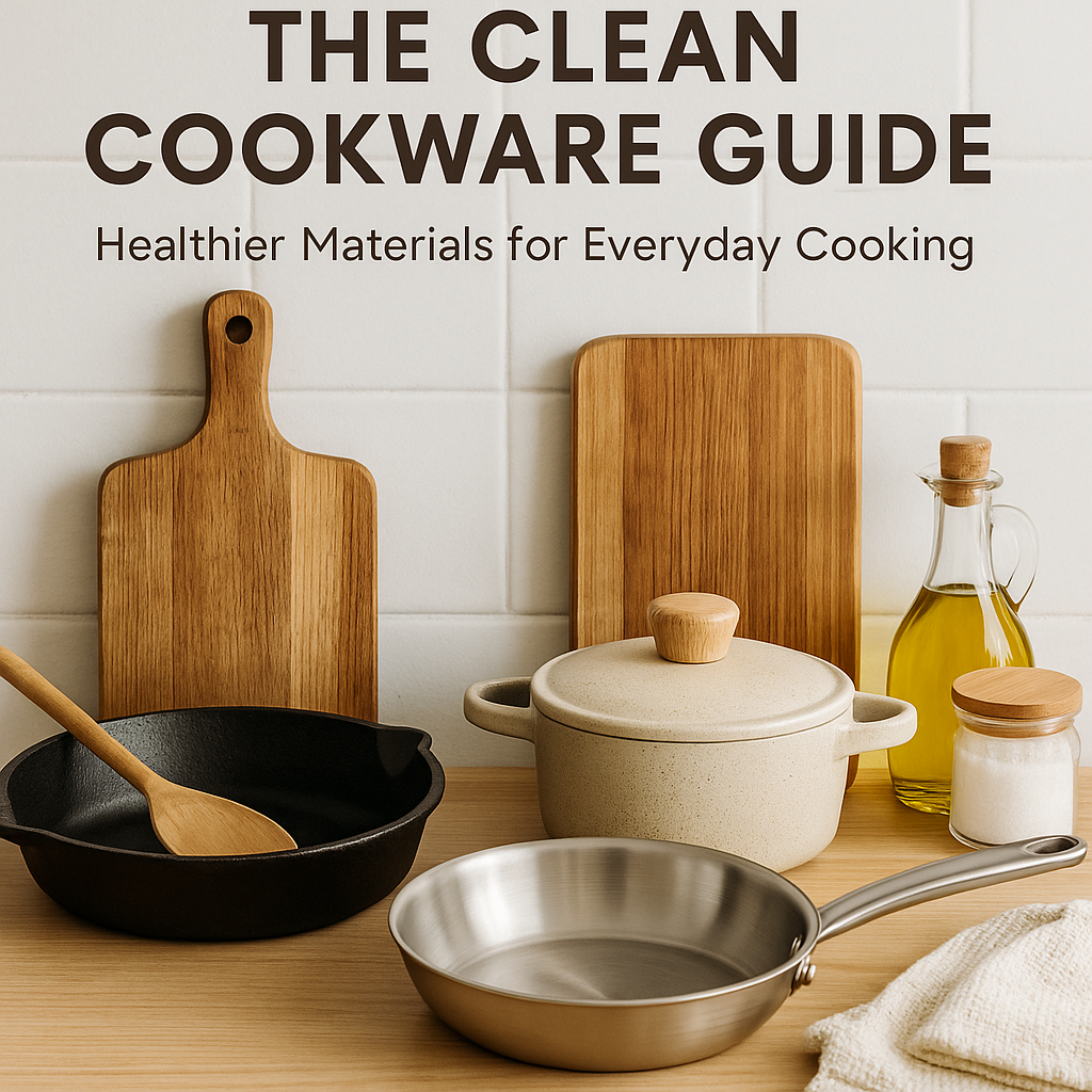 The Clean Cookware Guide: Healthier Materials for Everyday Cooking