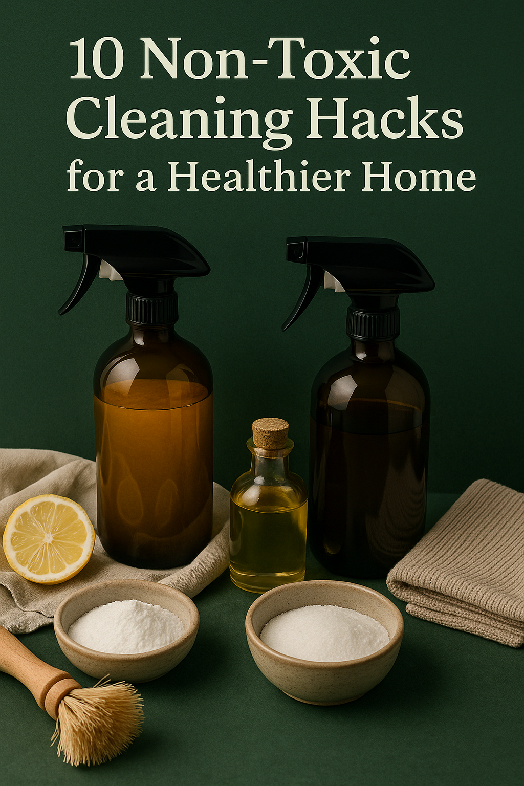 10 Non-Toxic Cleaning Hacks for a Healthier Home